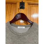 MACPHEE Tomorrowland Taupe Wool Blend Crewneck Sweater Women’s Japan Minimalist Gray Photo 1