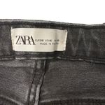ZARA Split Hem Skinny Jeans in Faded Black Wash, Sz 6 Photo 15