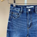 Garage Denim Womens 24 High Rise Distressed Raw Hem Medium Wash Jeans Cali Photo 7