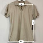 Polo Ultra Club Women’s Cool & Dry Elite Short Sleeve Light Tan Size XS NWT Photo 8