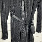Mable Disco Plisse Mini Dress Black Size Small Photo 10