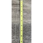 Vintage Milor Italy 925 Sterling Silver Snake Serpentine Chain 18” Necklace Photo 6