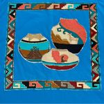 Hanes Vintage Single Stitch Tee Southwestern Boho Design Aztec Decoration Pottery Photo 2