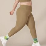 Girlfriend Collective  Long Compressive High-Rise Legging in Sand Photo 1