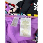 Anne cole *New 1 Pc Swimsuit Womens 12 Floral Plunge Keyhole Beach Travel Resort Photo 6