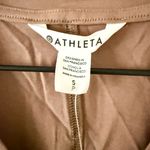 Athleta NWT Out Bound V-Neck Short Sleeve Tee with Cinching in Brown Size M Photo 4