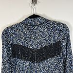 Idyllwind ‎ by Miranda Lambert Blue Long Sleeve Tassel Button Up Size Large Small Photo 8