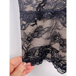 Skinnygirl Black Lace Cami Top Nude Lined Size Small Photo 4