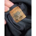 Alexis  Black Marianne Tiered Bell-Sleeve Crepe Mini Dress Ruffled Trim Small Photo 7