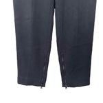 Rag and Bone Zip Ankle Trouser in Black Sz 0 Photo 2