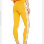 Kappa  Women Logo Tape Eva Yellow Athletic Leggings Size SMALL skinny fit NWT #63 Photo 12