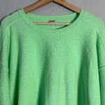 Free People Luna Pullover Sweater Women's Small Kiwi Candy Knit Oversized NWT Photo 8
