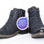 Josef Seibel Selena 50 Waterproof Leather Booties Size 6/6.5 NIB Black Photo 0