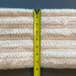 Charlie Paige  Plush Infinity Scarf, Cream‎ color.  Patterned. One Size. Photo 4