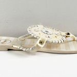 Jack Rogers Georgica Jelly Thong Sandals Cream White 8 Photo 3