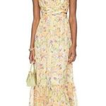 Likely  Pria Midi Dress in Ivory Size US 8 Photo 0