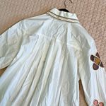 NWT ALEMAIS SPADES EMBROIDERED Women's long sleeves SHIRT Size 8 White Photo 13