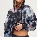 One Teaspoon Tie Dye Oversized Batwing Hoodie Sz Small Photo 0
