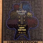 Limited Edition Hard Rock Hotel & Casino Atlantic City Happy New Year 2019 Pin Photo 1