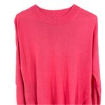 J.Crew Linen-blend curved-hem Crewneck Sweater Top Photo 2