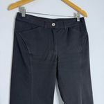 Max Mara Weekend Black Cotton Stretch Pants – Size 6 US (42 IT) Photo 4