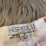 Hesperus NWT  floral pleated full mini skirt back hidden zipper lined pockets! M Photo 6