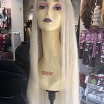 Ash Blonde human hair Wig RARE ONLY 1 ON EARTH Photo 0