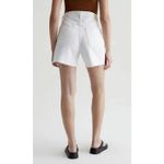 AG Adriano Goldschmied AG‎ Adriano Goldschmied Clove Short HIGH-RISE BAGGY FIT WHITE DESTRUCTED Size 25 Photo 5