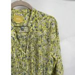 Maeve Anthropologie Floral Galen Mini Dress Women Small Yellow Bohemian Prairie Photo 12