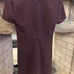 Michael Kors Kors Elegant Burgundy V-Neck Dress—Great fitting dress-size 4 Photo 2