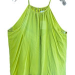 New York And Company  Mustard Camisole Halter Top Sz XL NWT Photo 0