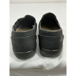 Womans Black Size 8 Slip On Faux Leather Shoes NWOT Photo 3