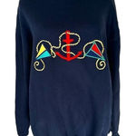 Triples navy nautical sailing sweatshirt Blue Size M Photo 0