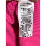 Tommy Hilfiger Sport Pink Crop Top Shirt Blue Contrast Sewn Logo Womens XS Photo 6