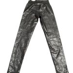 Aerie Offline by Hugger Legging High Waisted Crossover Small NWT Black Crackle Photo 5