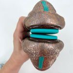 Tieks Lovestruck Flats Gold Copper Bronze Super Sparkle Crackle Shoes Size 8 Photo 7