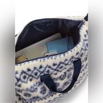 PINK - Victoria's Secret Victoria's Secret PINK Cozy Plush Fair Isle Weekender Bag, NWT Photo 3