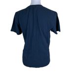 Reiss  Navy Blue Crewneck Short Sleeve Tee Shirt Minimalist Classic Casual Small Photo 1