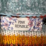 Pink republic  STRIPED LIGHTWEIGHT LONG SLEEVE SWEATER SMALL Photo 1