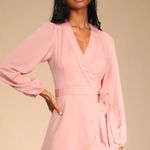 Lulus Pink  Blush Dress Mini Photo 0