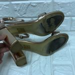 Rose gold chunky‎ heel heels sandals Size 8.5 Photo 8