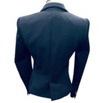 ZARA   Navy Padded Blazer Size XS Photo 6