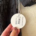 STAUD NWT  Mini Hyacinth Dress In Black Eyelet Size Medium Photo 3