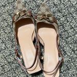 High Heel Shein Stiletto Pointed Toe Pumps Brown Size 10 Photo 0