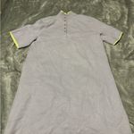 Anthropologie  Maeve Knit Dress in Soft Purple and Sunny Yellow/Green Photo 1