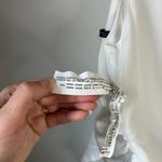 ZARA  Stain Tie Back White Top Women's Medium Photo 6