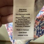 Talbots Dress Size 2X Blue Red Coral Reef Print Jersey Shift Floral Sundress Photo 4