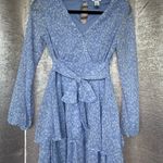 Japna  Long Sleeve Smocked Waist Mini Dress size XS Photo 2
