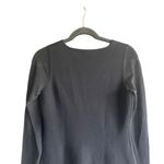 Elie Tahari Zita black long sleeve Merino Wool Knit knee Length Dress. Size Sm. Photo 4
