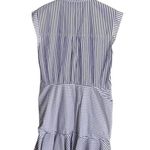 Veronica Beard Bell Bottom Ruched Striped Shirtdress Photo 2